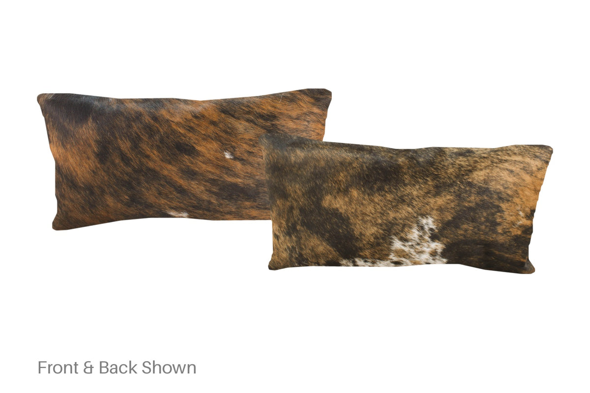 Tricolor Cowhide Pillow #A51277