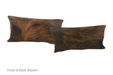 Medium Brindle Cowhide Pillow 12x22 #A51281 by Hudson Hides