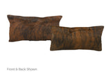 Medium Brindle Cowhide Pillow 12x22 #A51285 by Hudson Hides