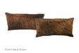 Medium Brindle Cowhide Pillow 12x22 #A51291 by Hudson Hides