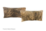 Medium Brindle Cowhide Pillow 12x22 #A51297 by Hudson Hides