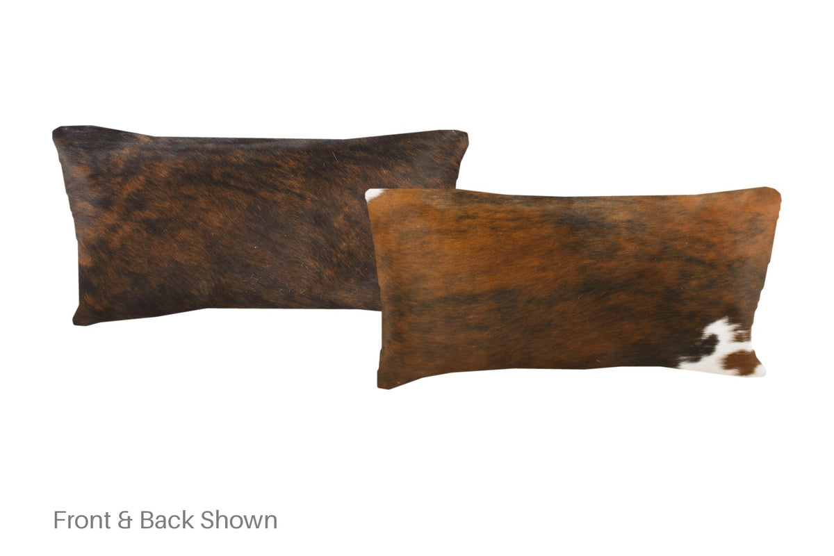 Tricolor Cowhide Pillow #A51301