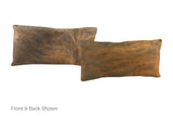 Medium Brindle Cowhide Pillow 12x22 #A51307 by Hudson Hides