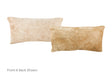 Beige Cowhide Pillow 12x22 #A51322 by Hudson Hides