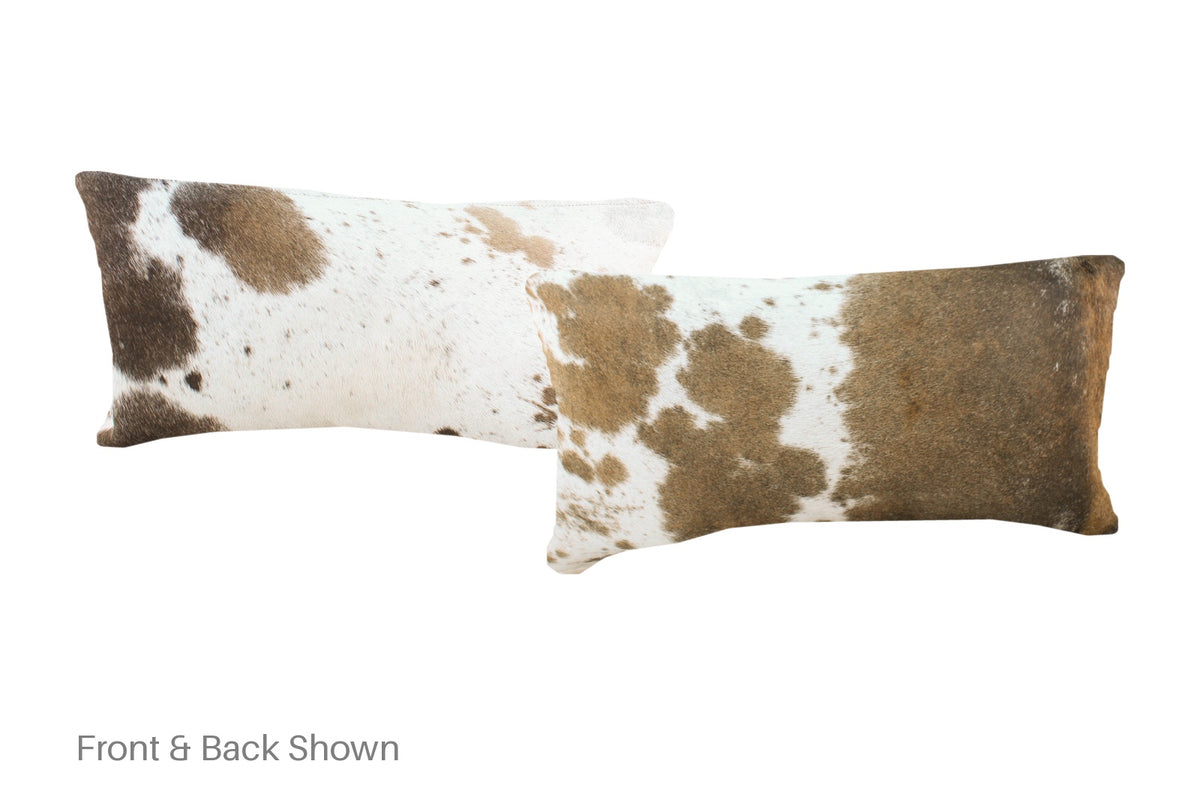 Chocolate Cowhide Pillow #A51330