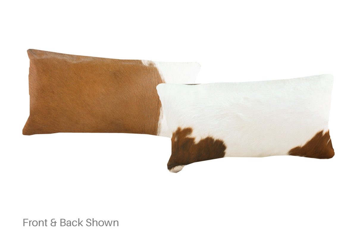 Tricolor Cowhide Pillow #A51335