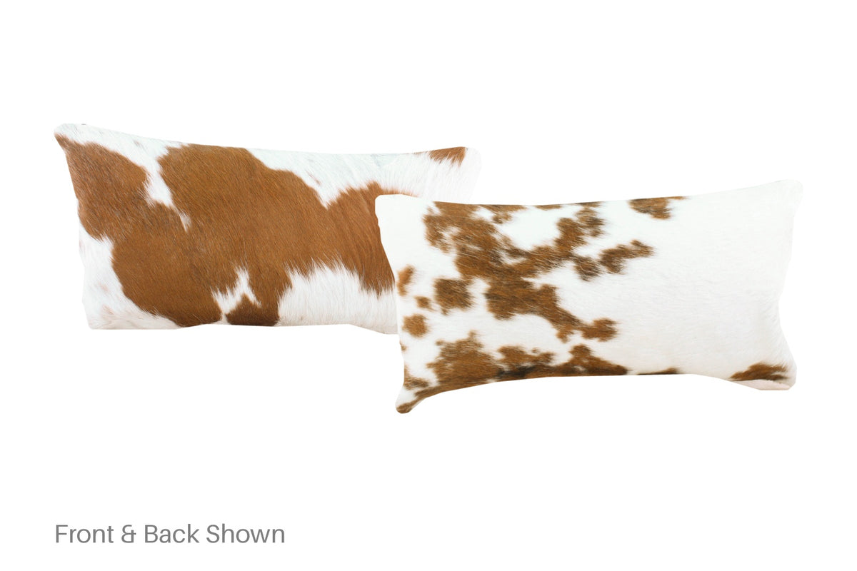 Tricolor Cowhide Pillow #A51338