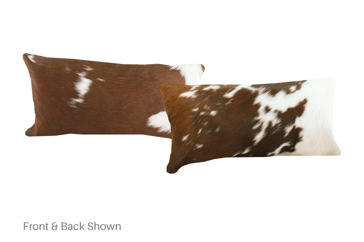 Tricolor Cowhide Pillow #A51341