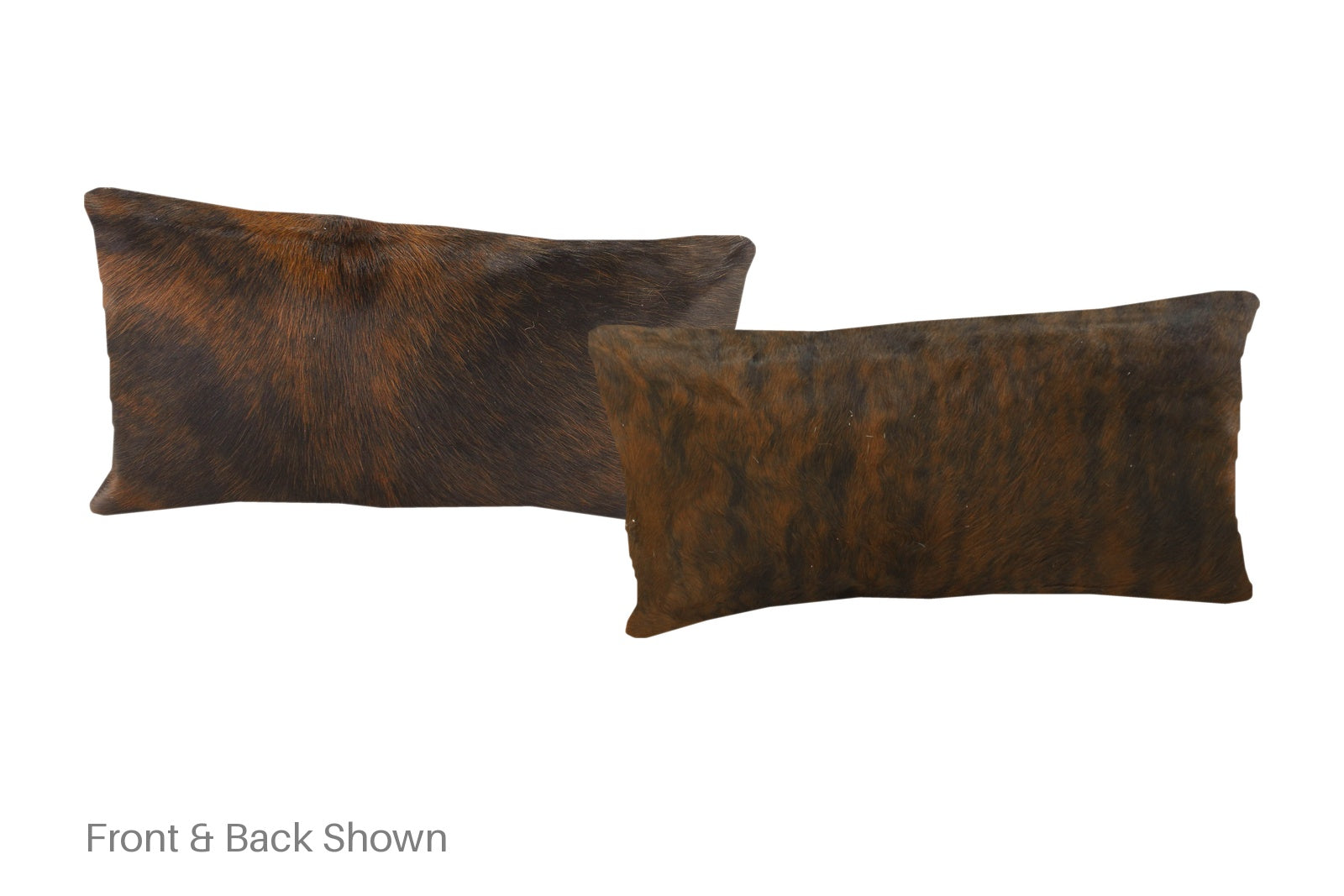 Dark Brindle Cowhide Pillow #A51352