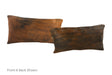 Dark Brindle Cowhide Pillow 12x22 #A51353 by Hudson Hides