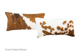 Tricolor Cowhide Pillow 12x22 #A51354 by Hudson Hides
