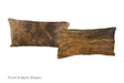Medium Brindle Cowhide Pillow 12x22 #A51356 by Hudson Hides