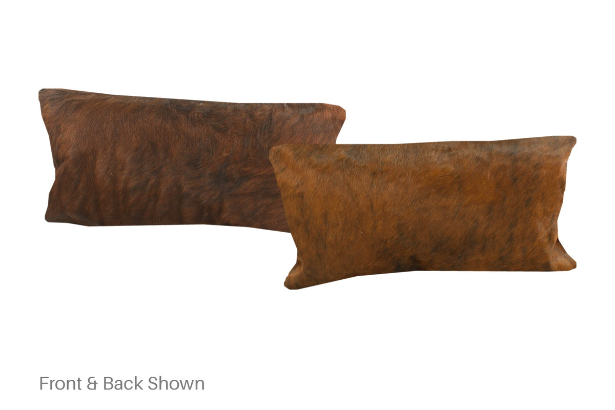 Medium Brindle Cowhide Pillow #A51357