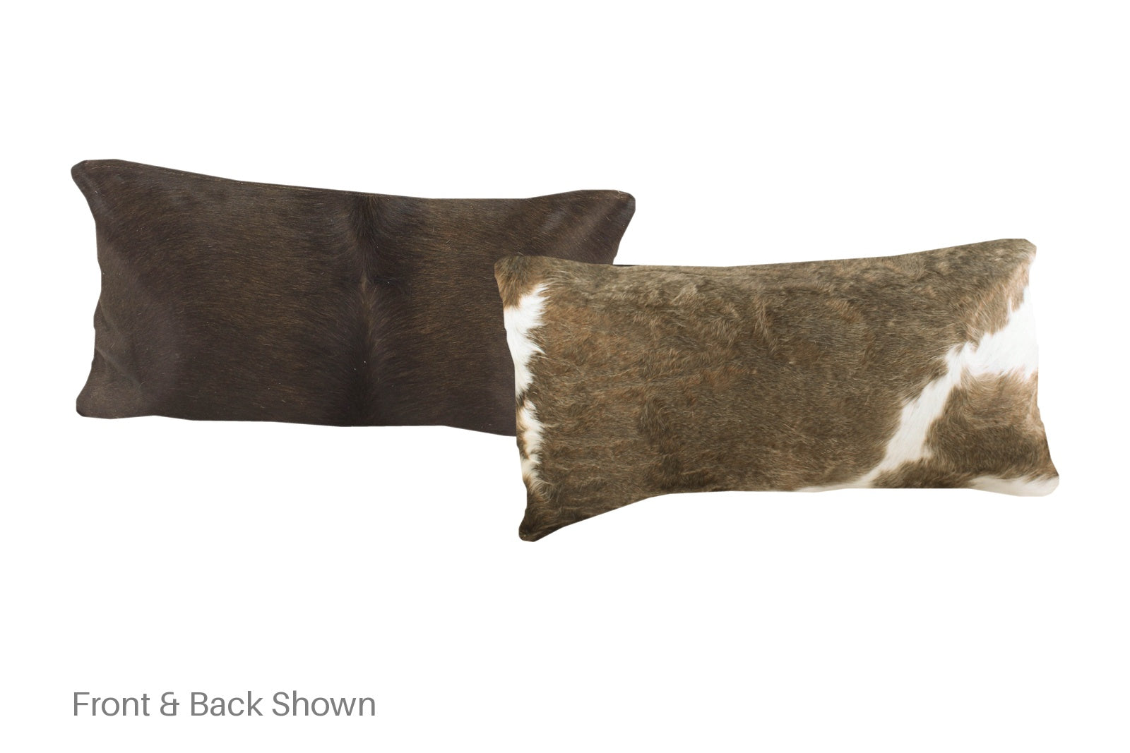 Chocolate Cowhide Pillow #A51364