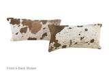 Chocolate Cowhide Pillow 12x22 #A51365 by Hudson Hides