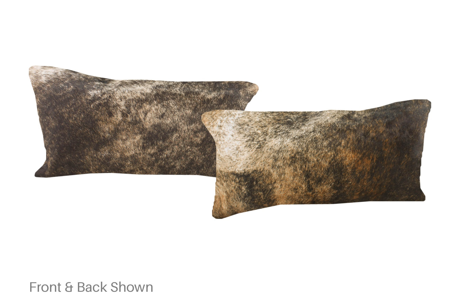 Dark Brindle Cowhide Pillow #A51374