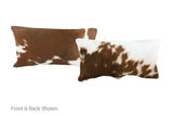 Tricolor Cowhide Pillow 12x22 #A51376 by Hudson Hides