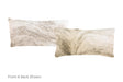 Grey Cowhide Pillow 12x22 #A51383 by Hudson Hides