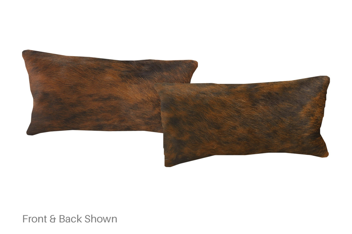 Medium Brindle Cowhide Pillow #A51385