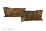 Medium Brindle Cowhide Pillow 12x22 #A51386 by Hudson Hides