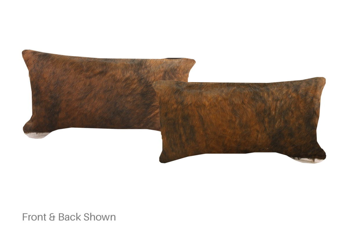 Medium Brindle Cowhide Pillow #A51387