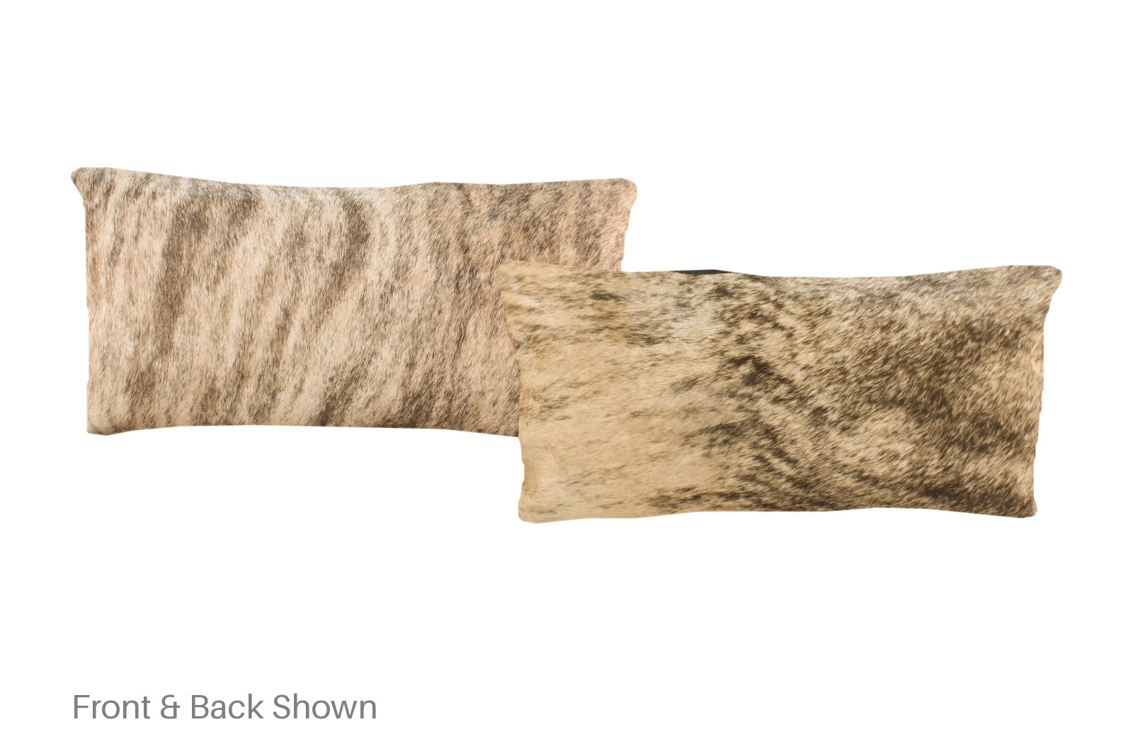 Light Brindle Cowhide Pillow #A51391