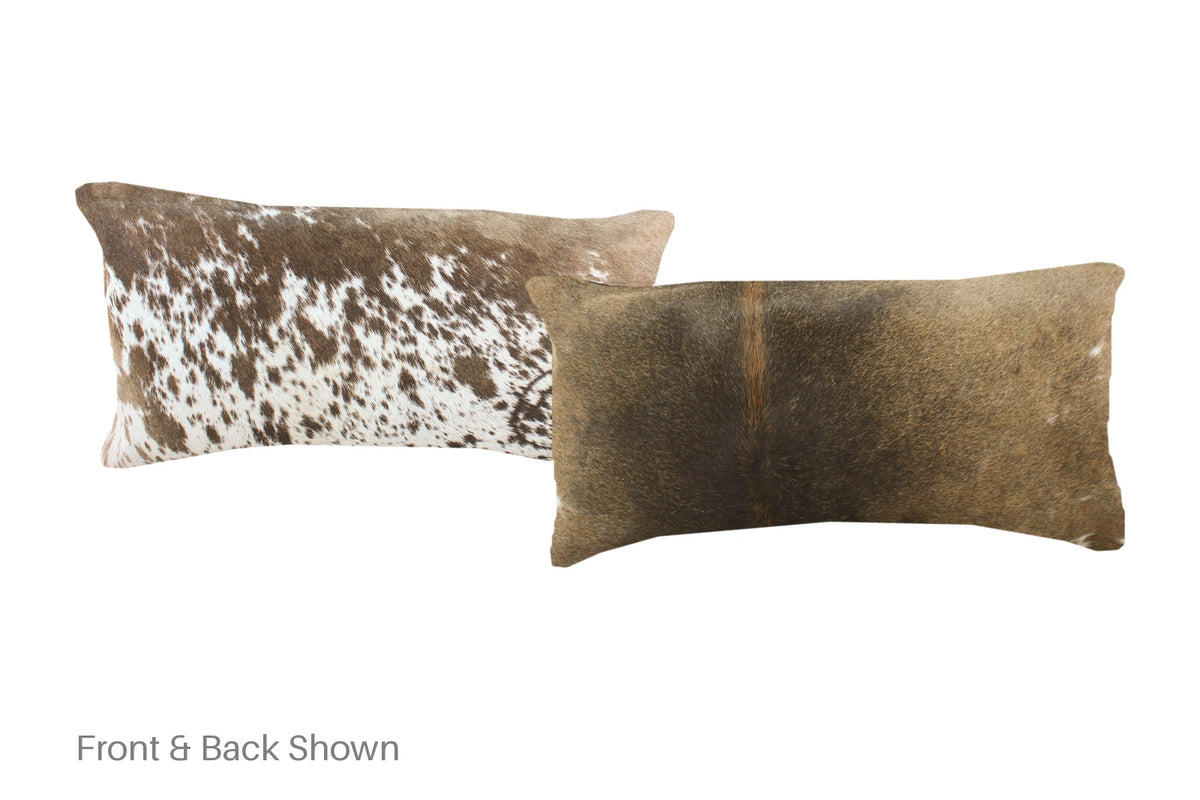 Chocolate Cowhide Pillow #A51397