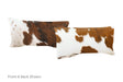 Tricolor Cowhide Pillow 12x22 #A51406 by Hudson Hides
