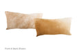 Beige Cowhide Pillow 12x22 #A51432 by Hudson Hides