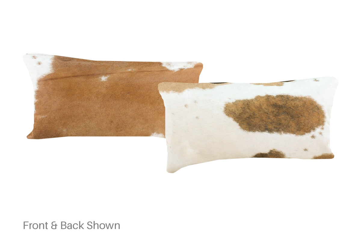Tricolor Cowhide Pillow #A51434