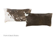 Chocolate Cowhide Pillow 12x22 #A51456 by Hudson Hides