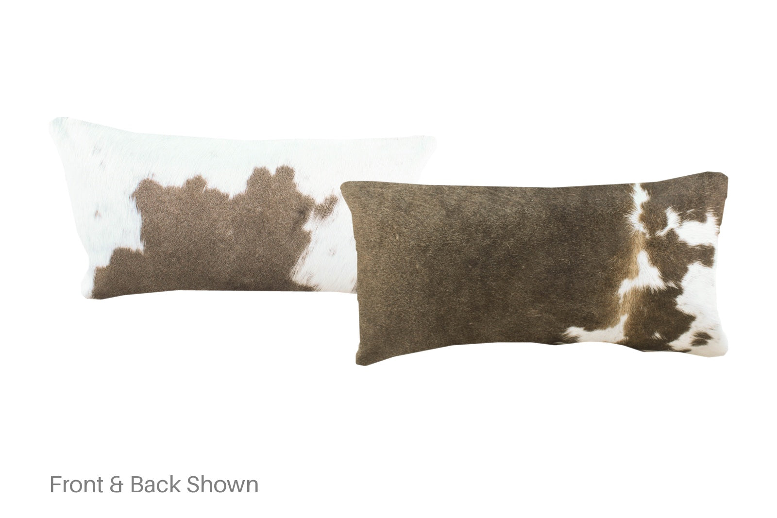 Chocolate Cowhide Pillow #A51459