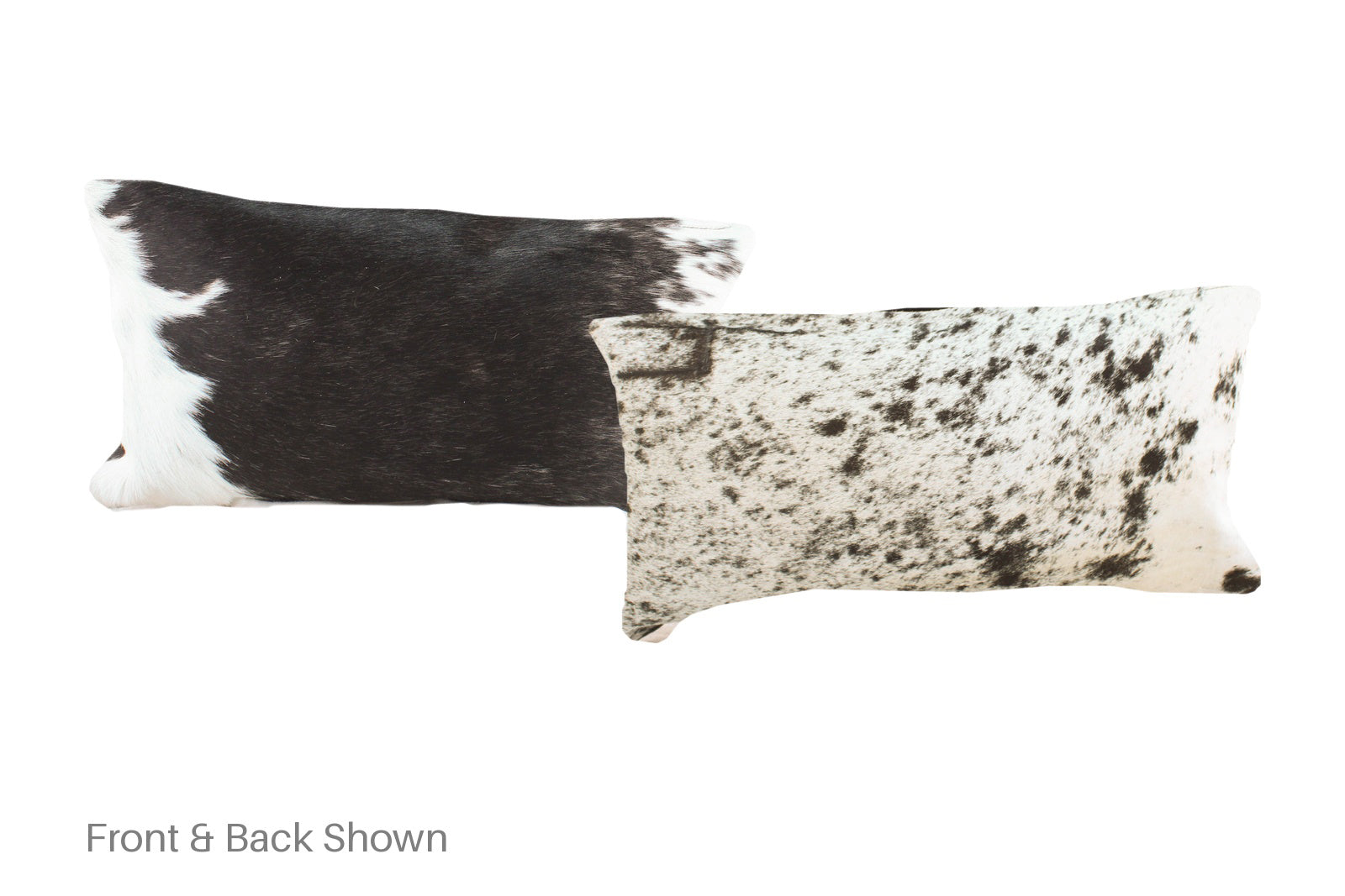 Black and White Cowhide Pillow #A51461