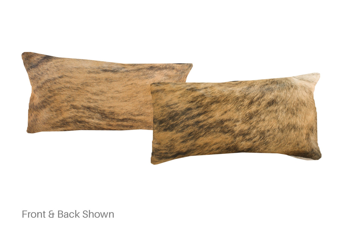 Medium Brindle Cowhide Pillow #A51465