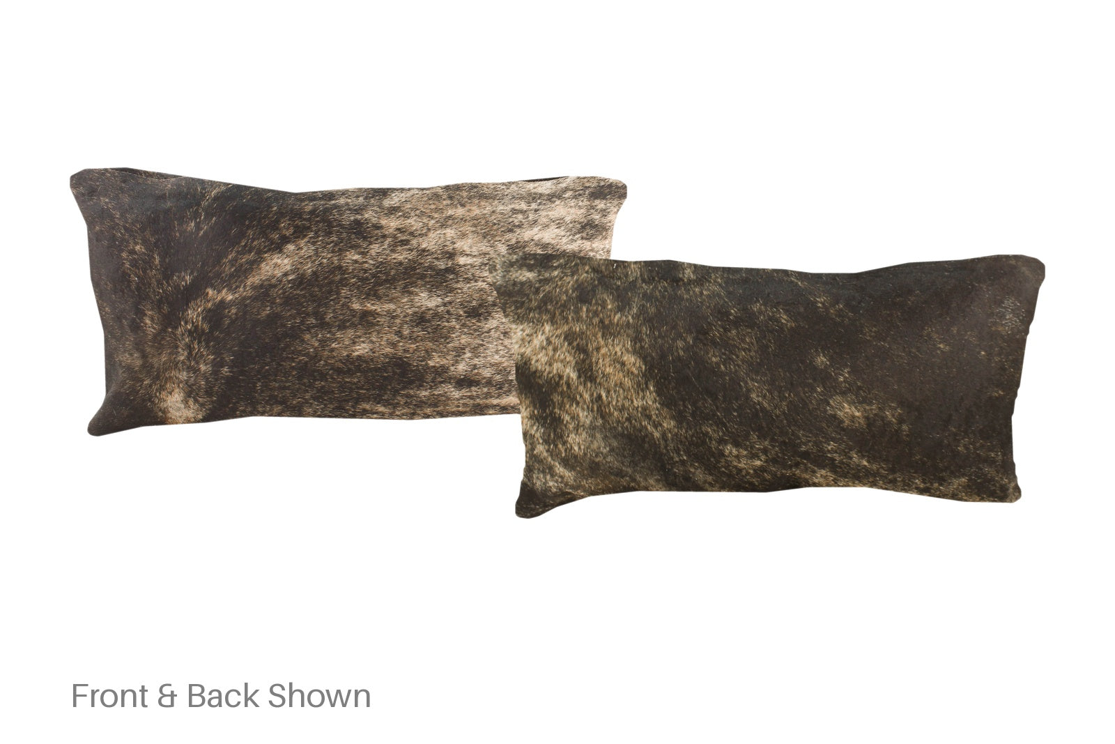 Dark Brindle Cowhide Pillow #A51469