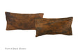 Medium Brindle Cowhide Pillow 12x22 #A51473 by Hudson Hides
