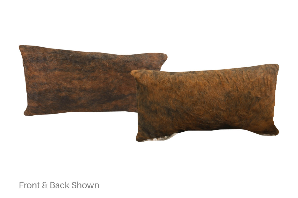 Medium Brindle Cowhide Pillow #A51475