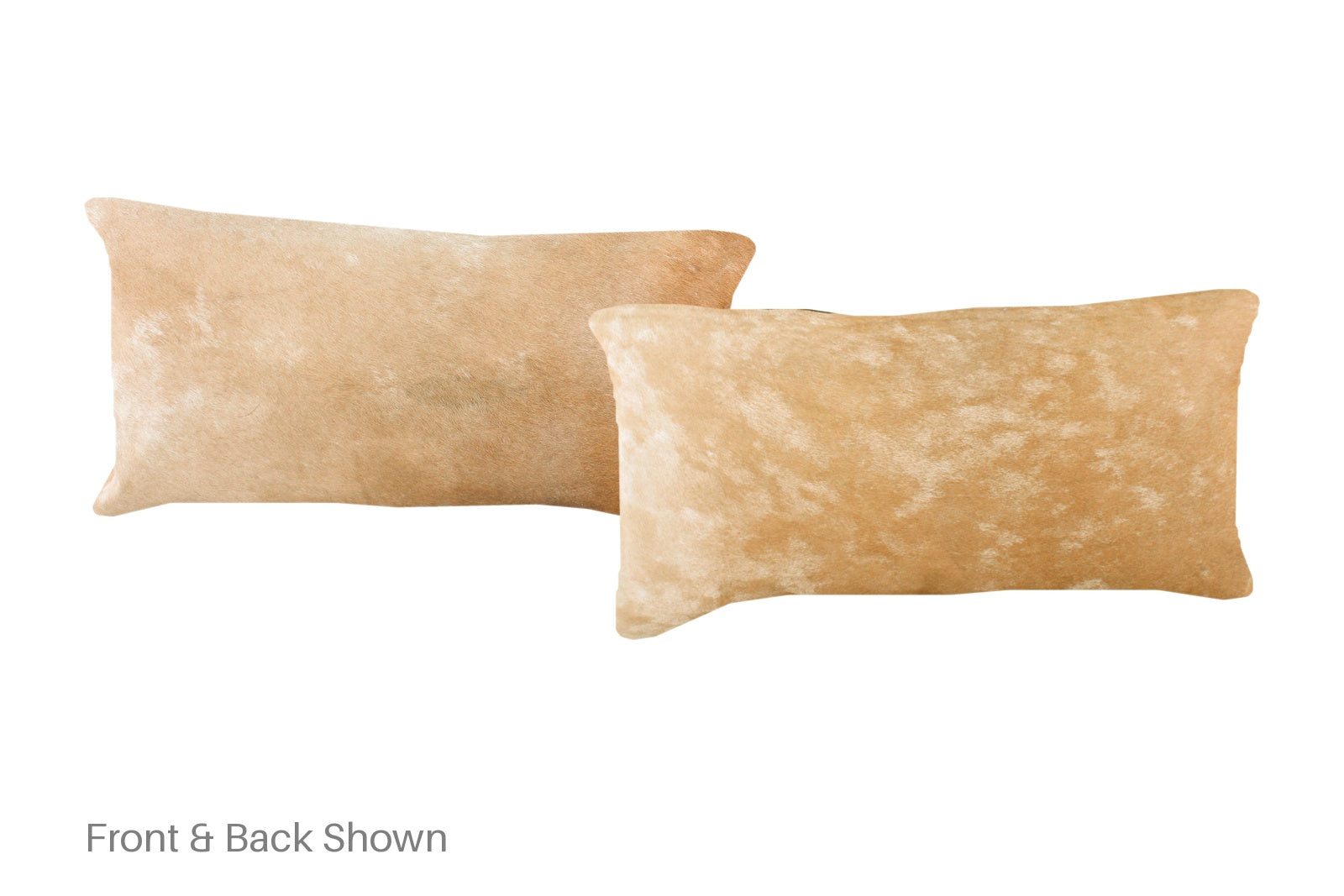 Beige Cowhide Pillow #A51483