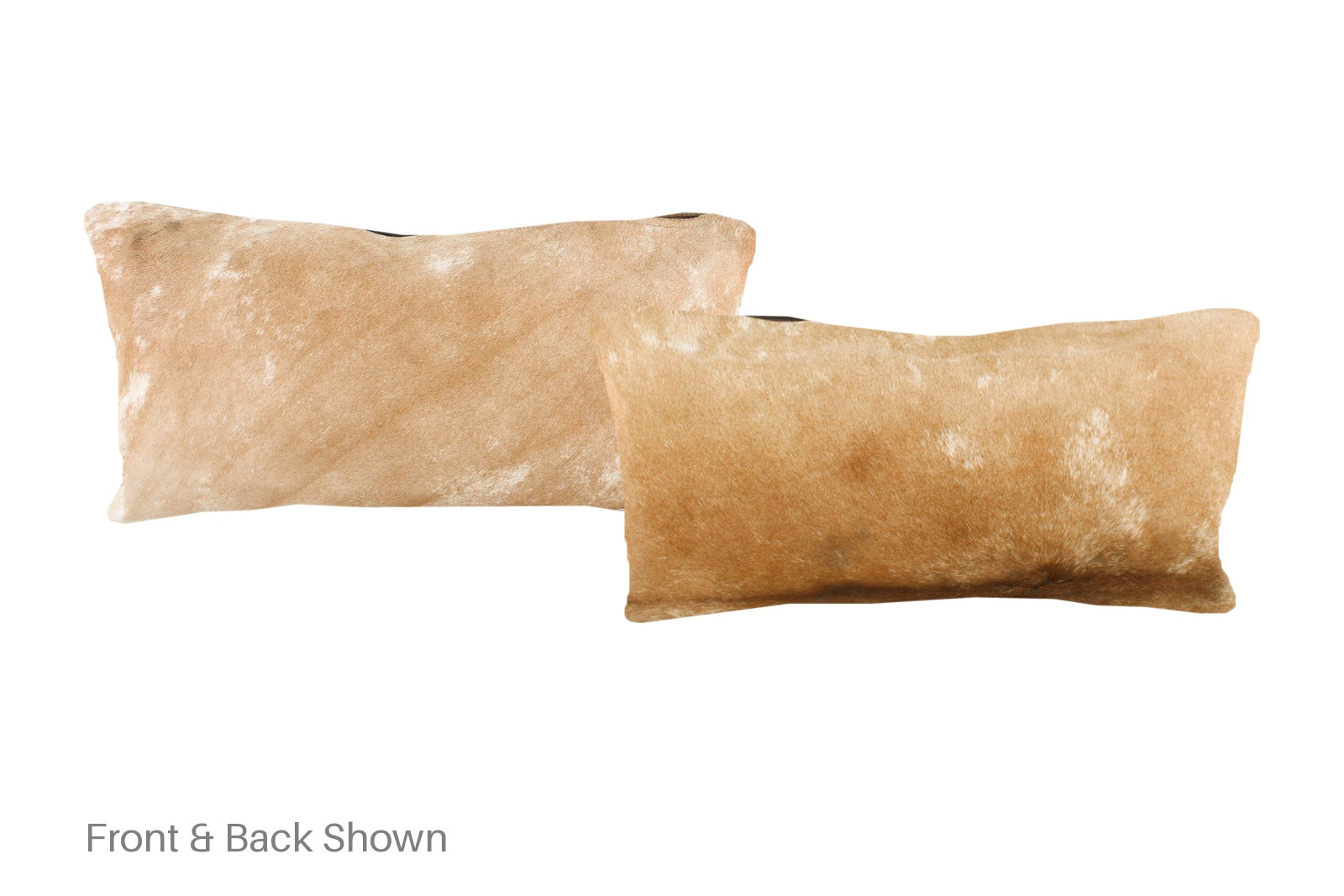 Beige Cowhide Pillow #A51500