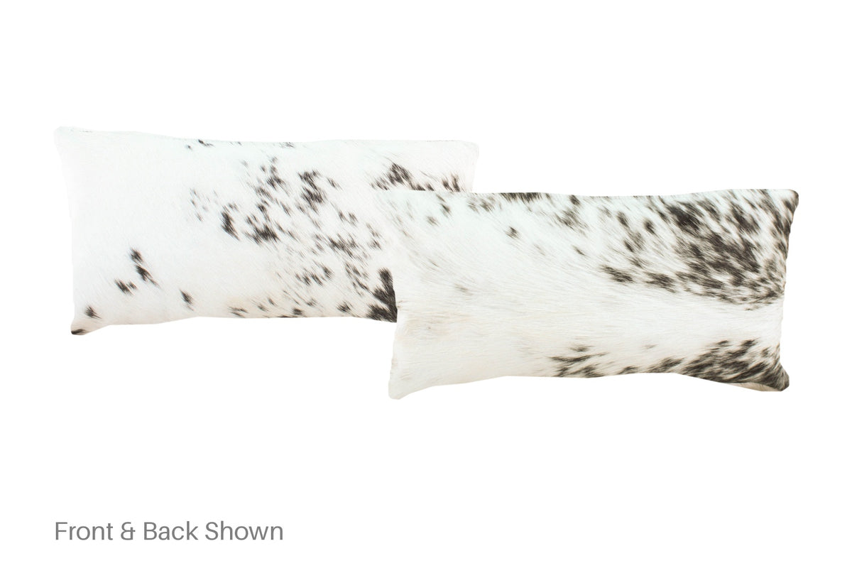 Black and White Cowhide Pillow #A51507