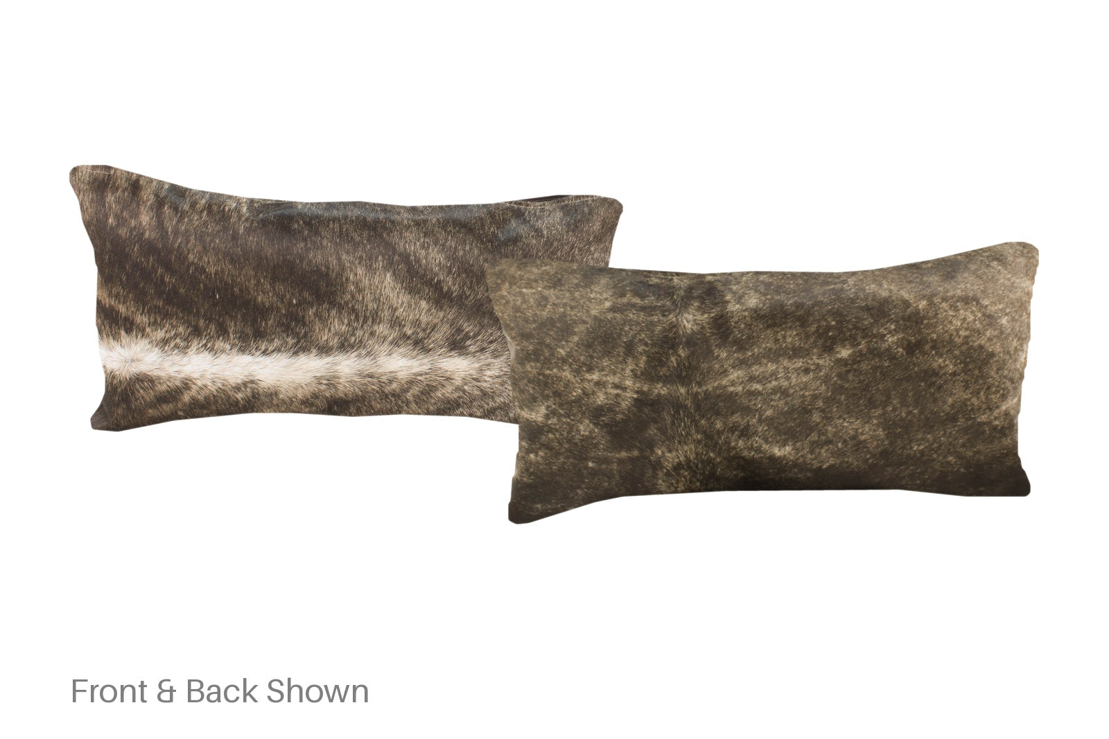 Dark Brindle Cowhide Pillow #A51525