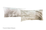Grey Cowhide Pillow 12x22 #A51540 by Hudson Hides