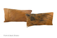 Tricolor Cowhide Pillow 12x22 #A51547 by Hudson Hides