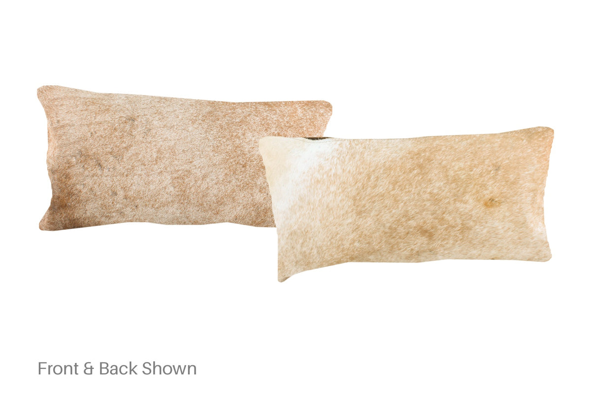 Caramel Cowhide Pillow #A51562