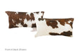 Tricolor Cowhide Pillow 12x22 #A51580 by Hudson Hides