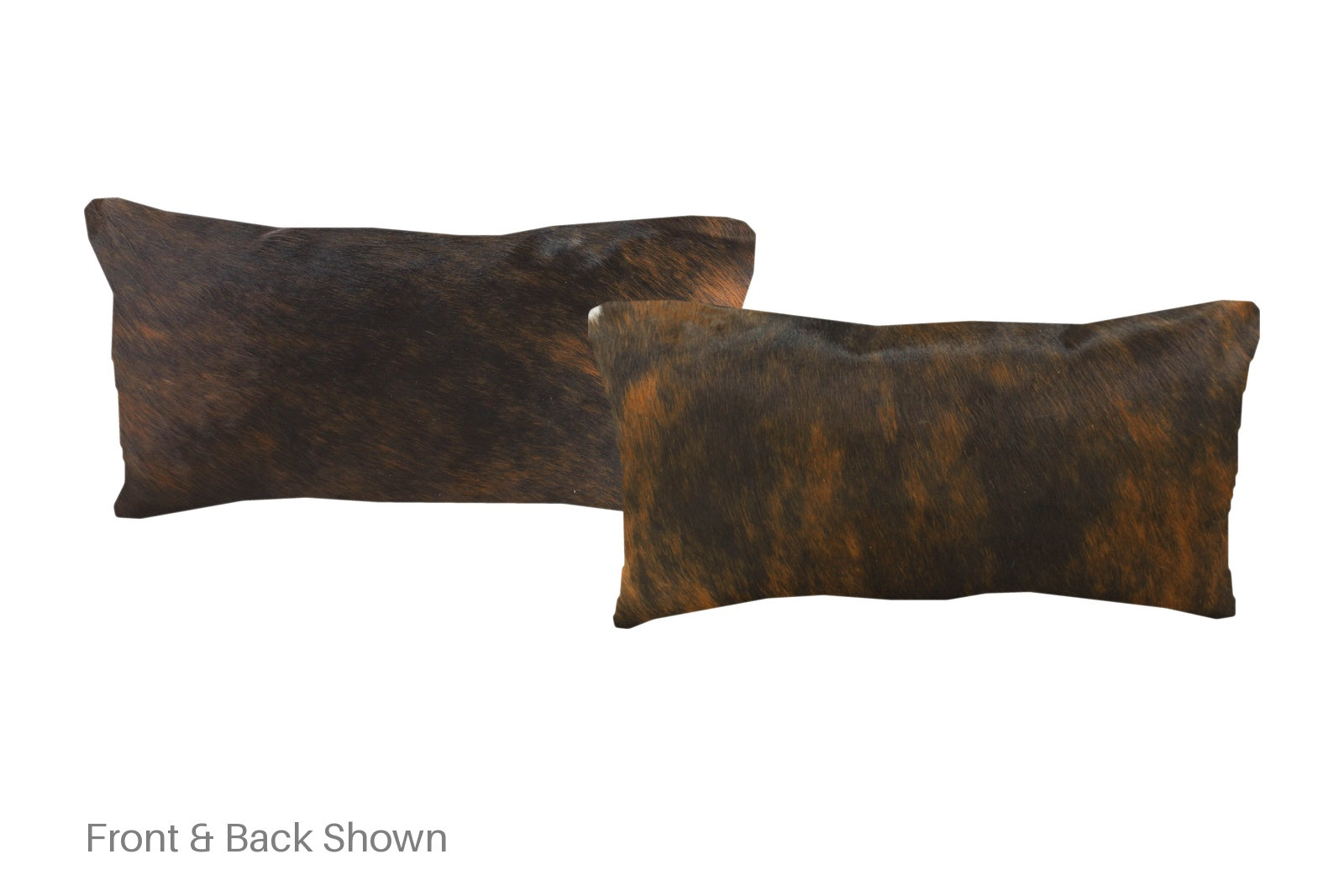 Dark Brindle Cowhide Pillow #A51588