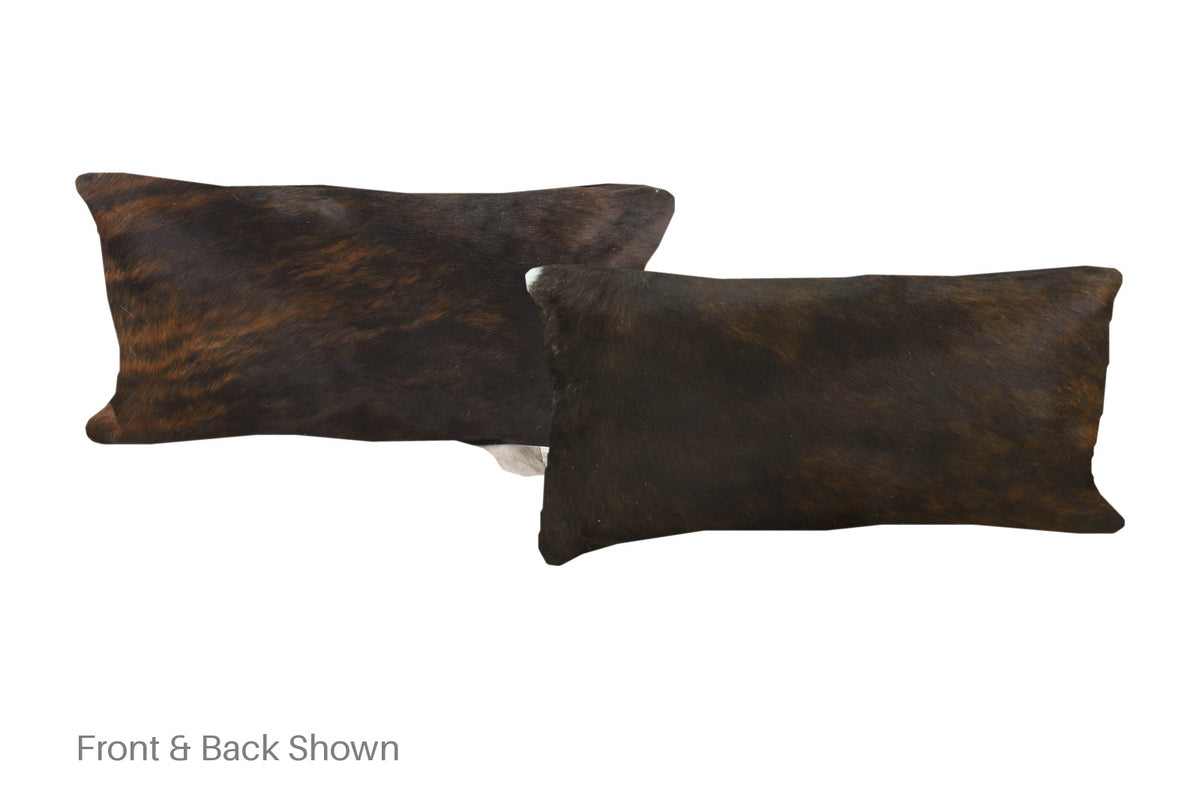 Tricolor Cowhide Pillow #A51593