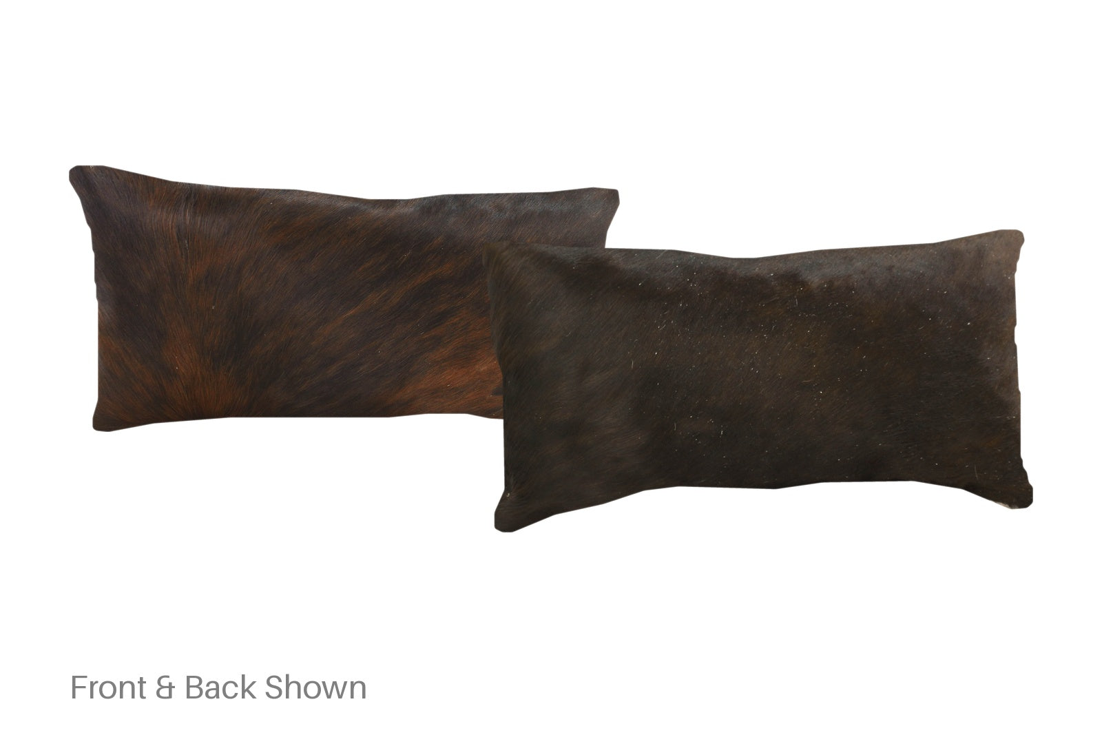 Dark Brindle Cowhide Pillow #A51594