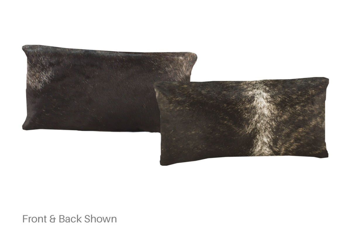 Chocolate Cowhide Pillow #A51596