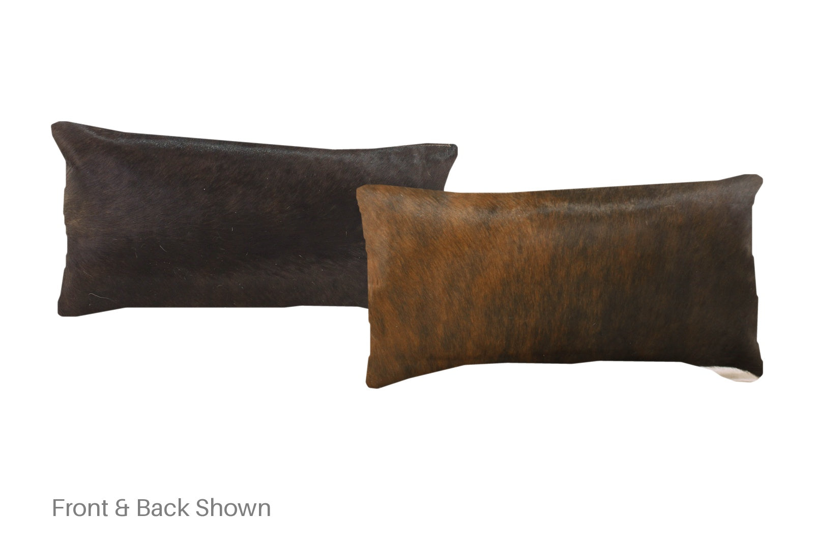 Dark Brindle Cowhide Pillow #A51598
